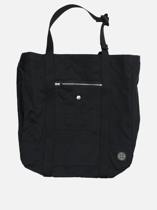 Large bags 100% polyamide - 100% polyurethane  Black - Stone Island Men | PLP | VIETTI Online Store 
