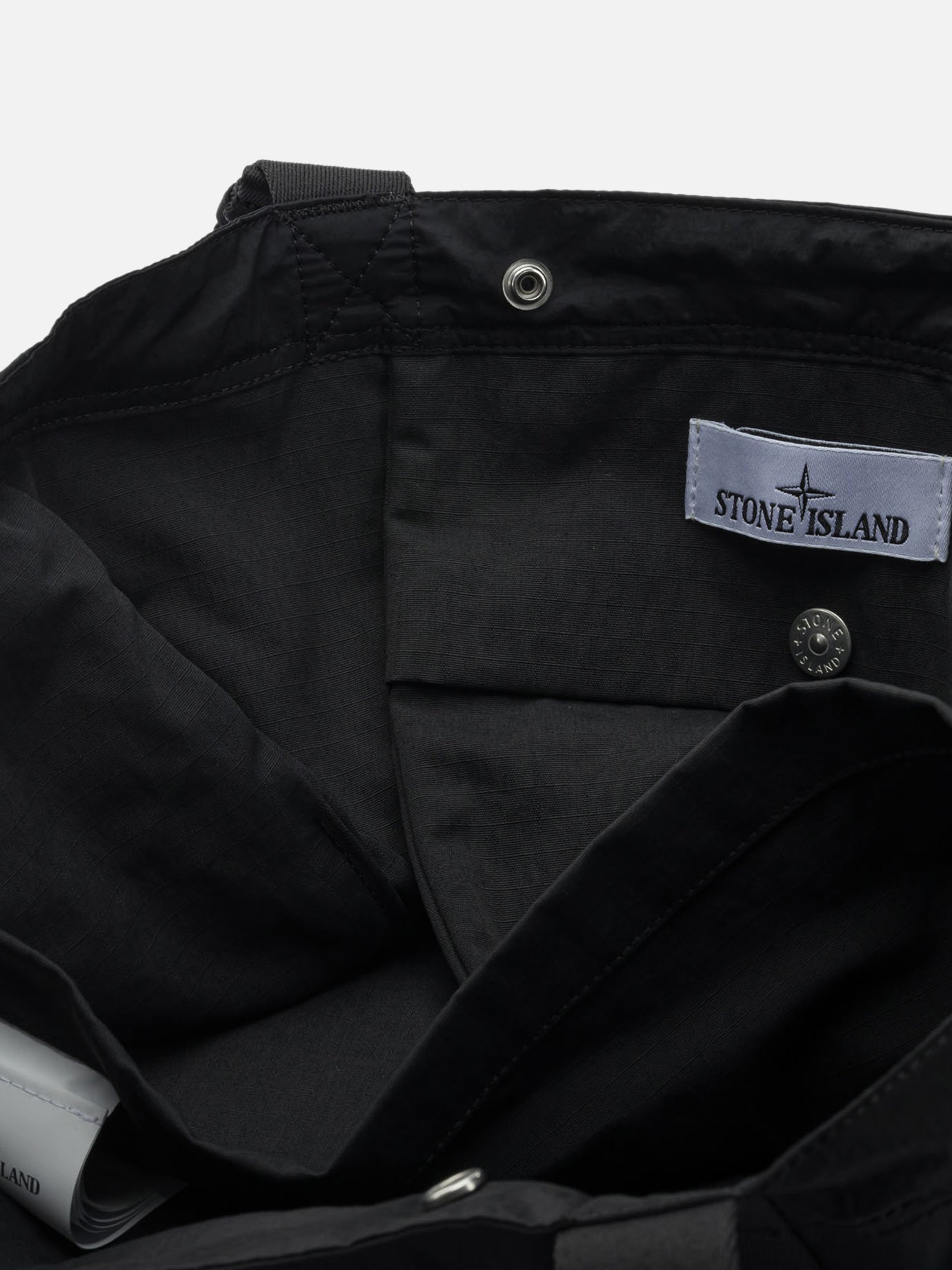 Large bags 100% polyamide - 100% polyurethane  Black - Stone Island Men | PDP | VIETTI Online Store | thumbnail_4