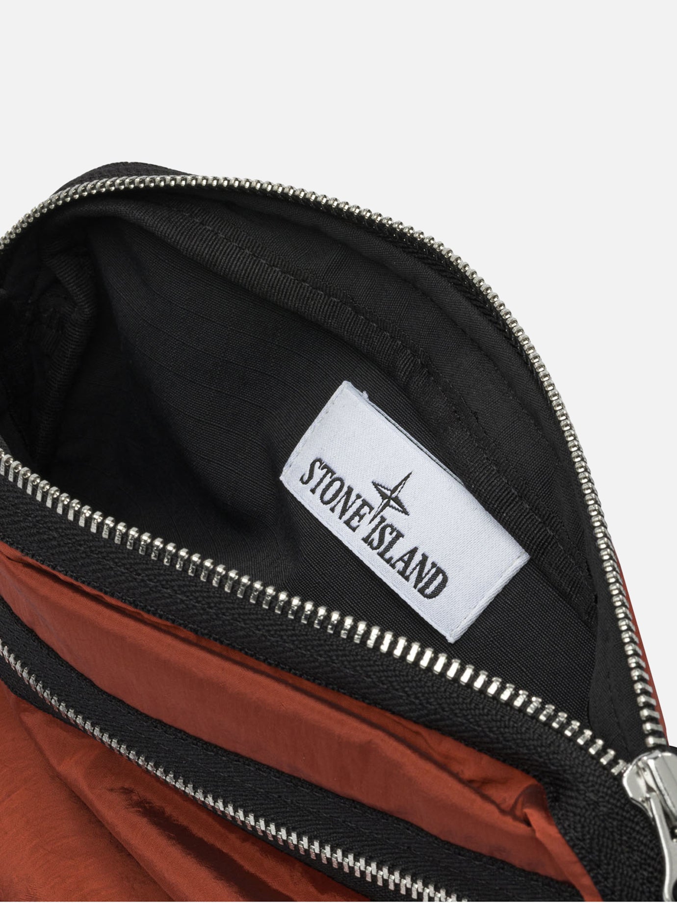 Stone Island Nylon Metal Fanny Pack Red