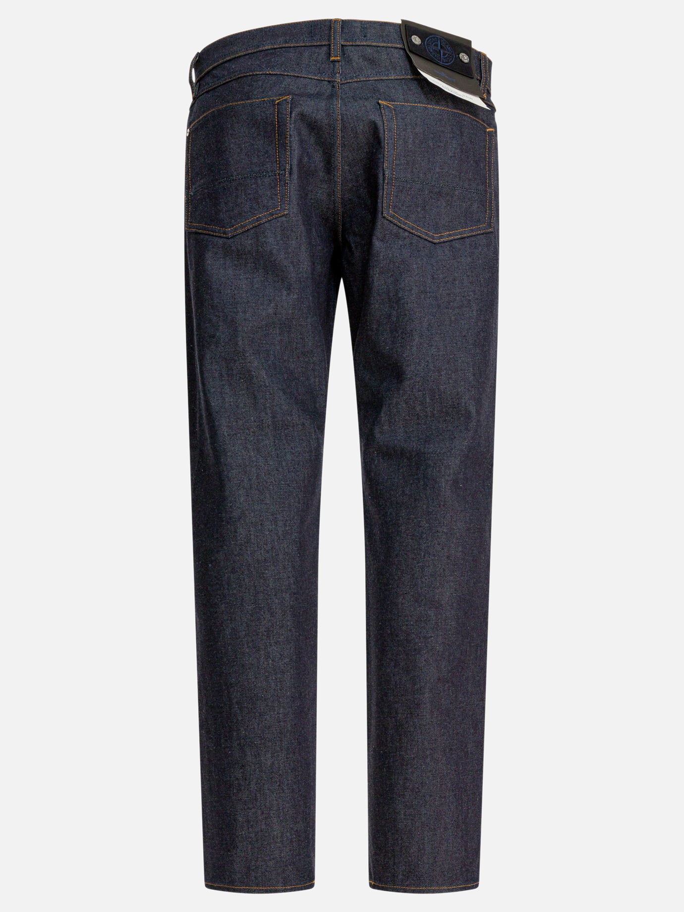 Straight-leg jeans Solid colour  Blue - Stone Island Men | PDP | VIETTI Online Store | Zoom-Modal_2
