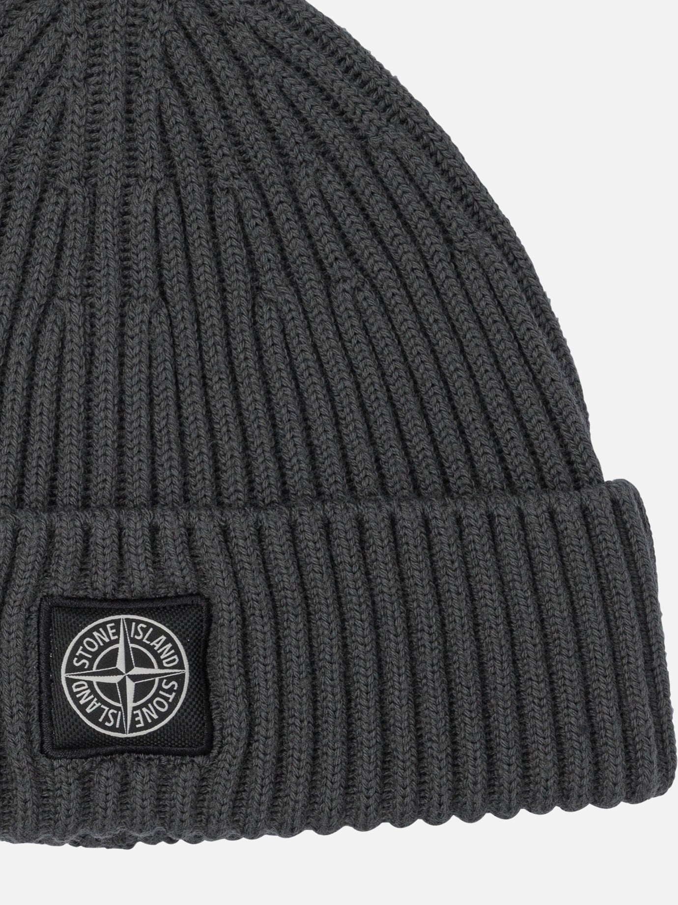 Beanies Logo  Grey - Stone Island Men | PDP | VIETTI Online Store | thumbnail_3