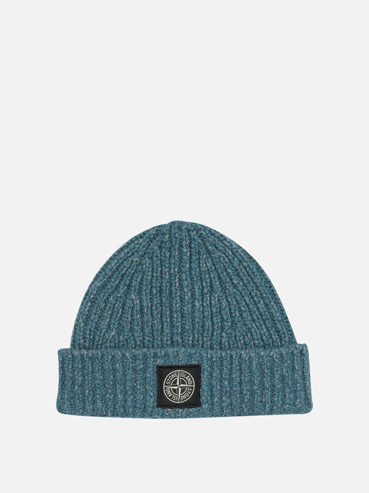 Beanies Logo  Blue - Stone Island Men | PDP | VIETTI Online Store 
