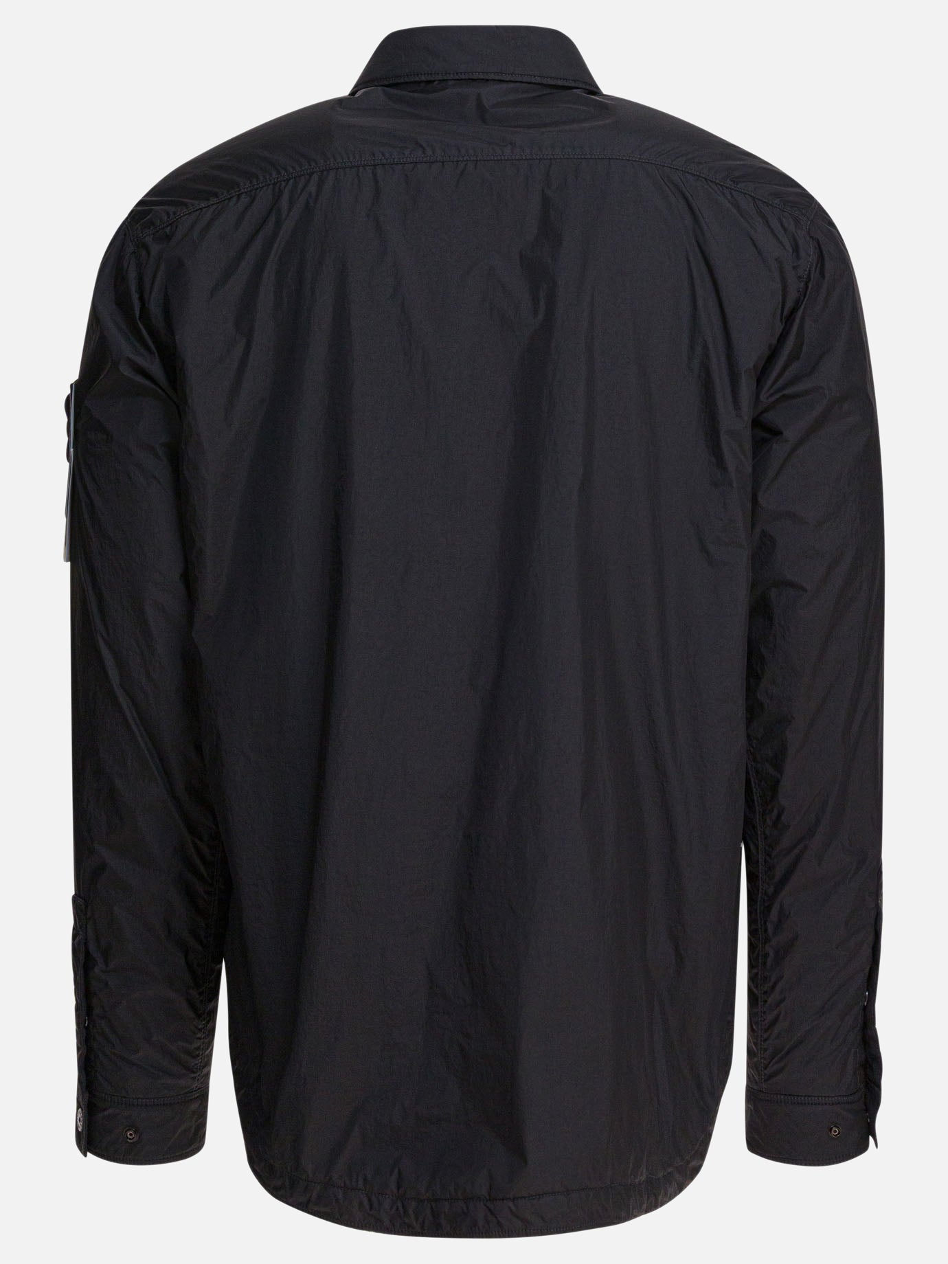 Overshirt jackets Solid colour  Black - Stone Island Men | PDP | VIETTI Online Store | thumbnail_2