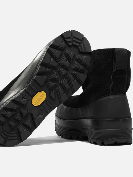 Rain boots 100% calf leather - 100% rubber  Black - Stone Island Men | PLP | VIETTI Online Store 
