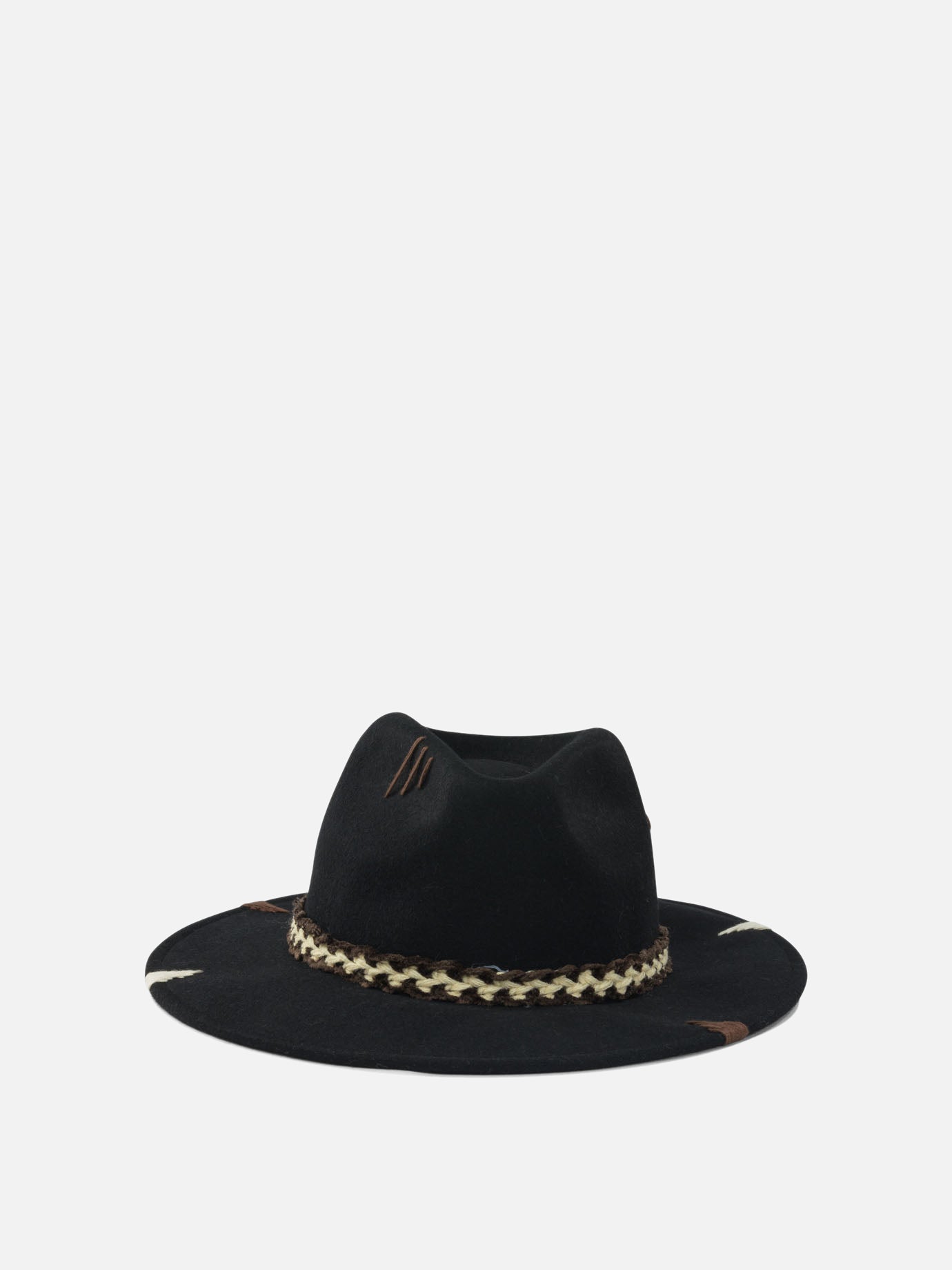 Cappelli classici 100% wool  Nero - The Hat Gang Donna | PDP | VIETTI Online Store | Zoom-Modal
