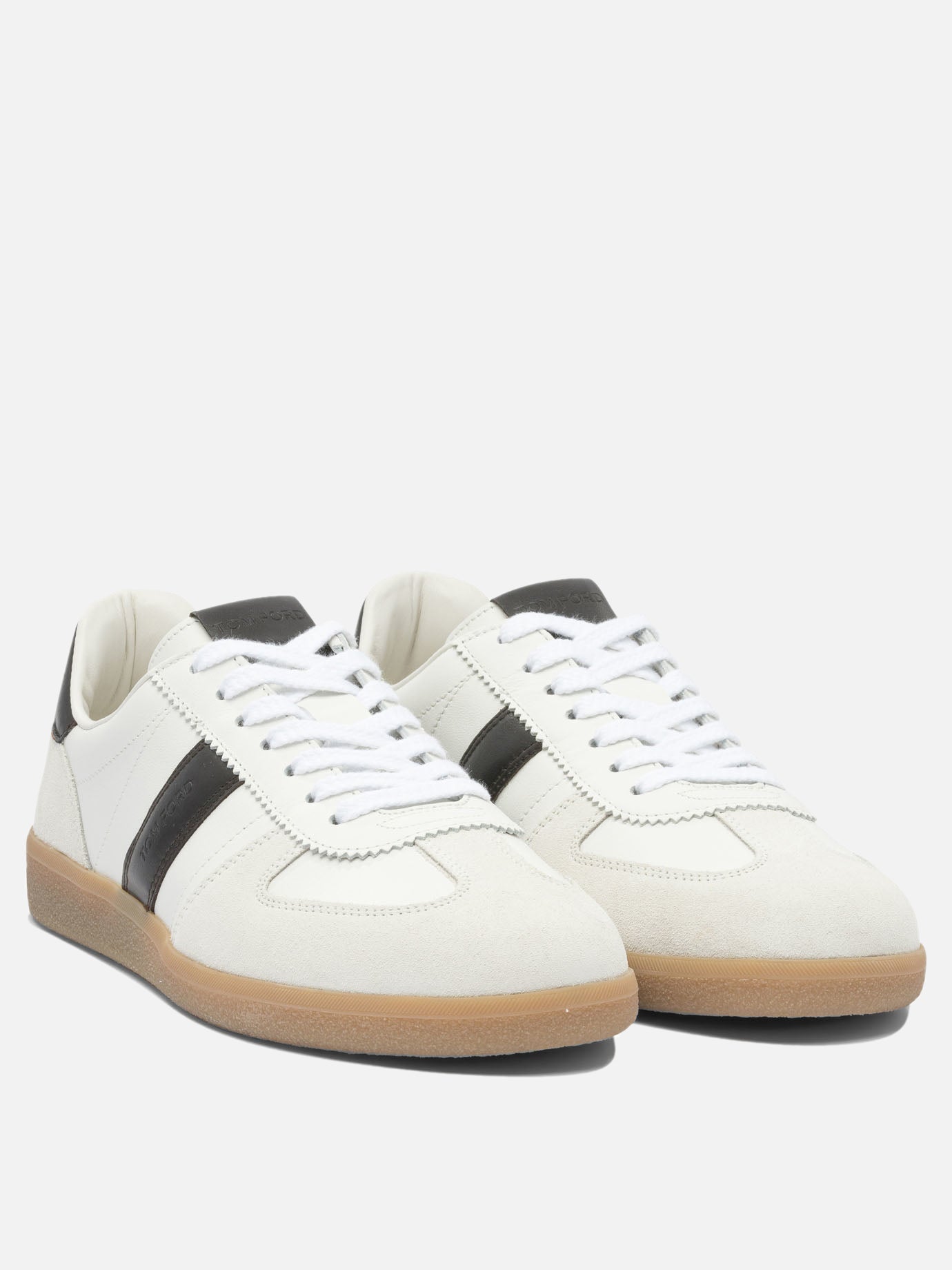 Sneaker basse 98% calf leather 2% cotton - 100% rubber  Bianco - Tom Ford Uomo | PDP | VIETTI Online Store | Zoom-Modal_2

