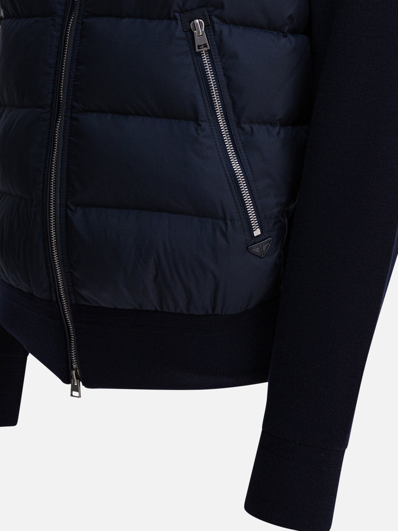Down jackets Solid colour  Blue - Tom Ford Men | PDP | VIETTI Online Store | thumbnail_4
