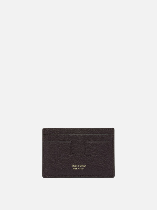 Tom Ford "T Line" Card Holder 20506551_UNI Bordeaux 1