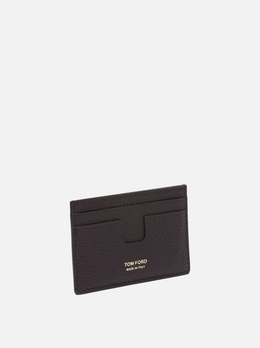 Tom Ford "T Line" Card Holder 20506551_UNI Bordeaux 2