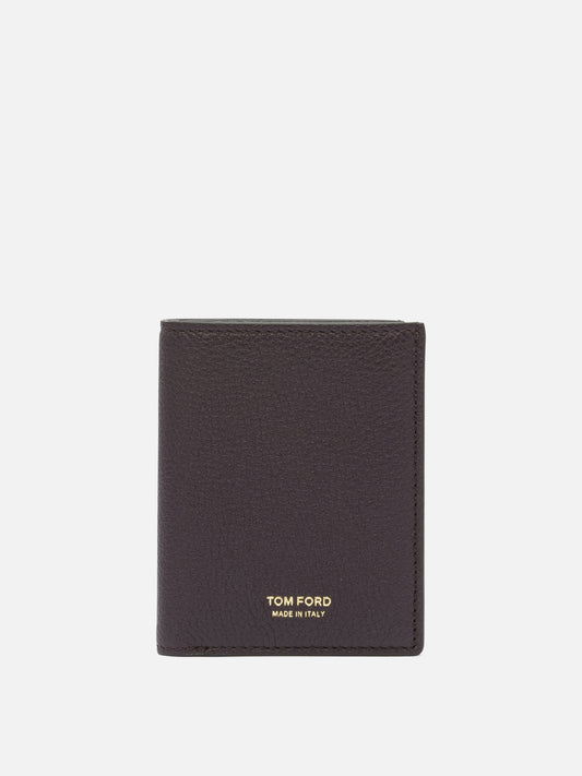 Tom Ford "T Line" Folding card holder 23505957_UNI Bordeaux 1