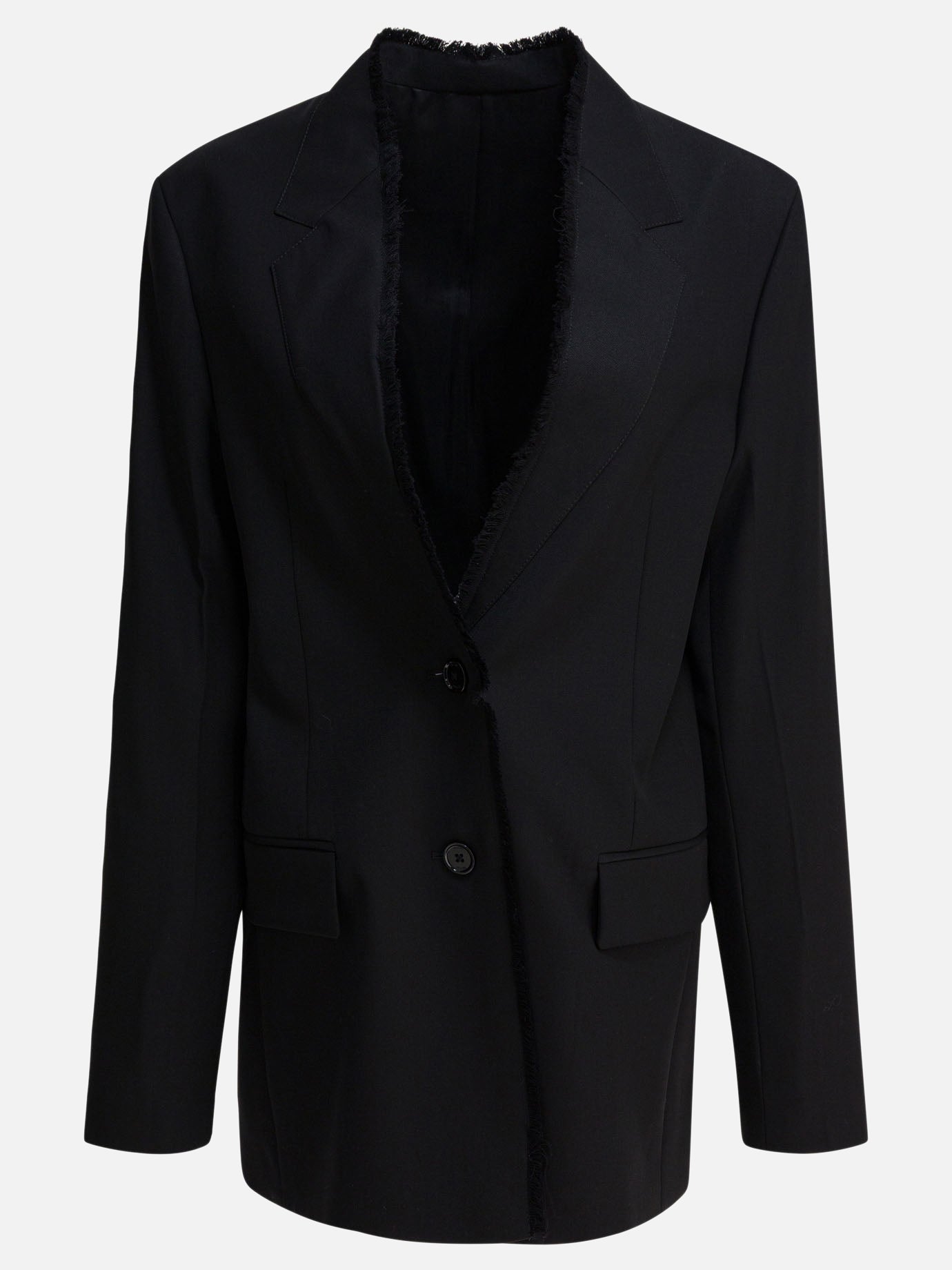Blazers Solid colour  Black - Toteme Women | PDP | VIETTI Online Store | Zoom-Modal
