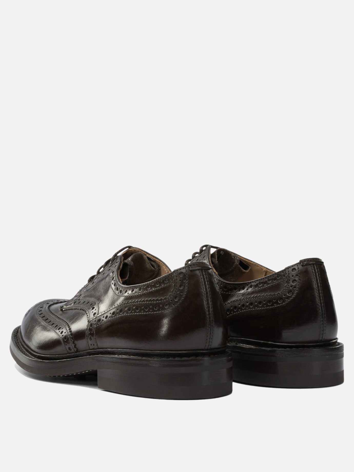 Derby 100% leather - 100% rubber  Brown - Tricker&#39;s Men | PDP | VIETTI Online Store | thumbnail_4
