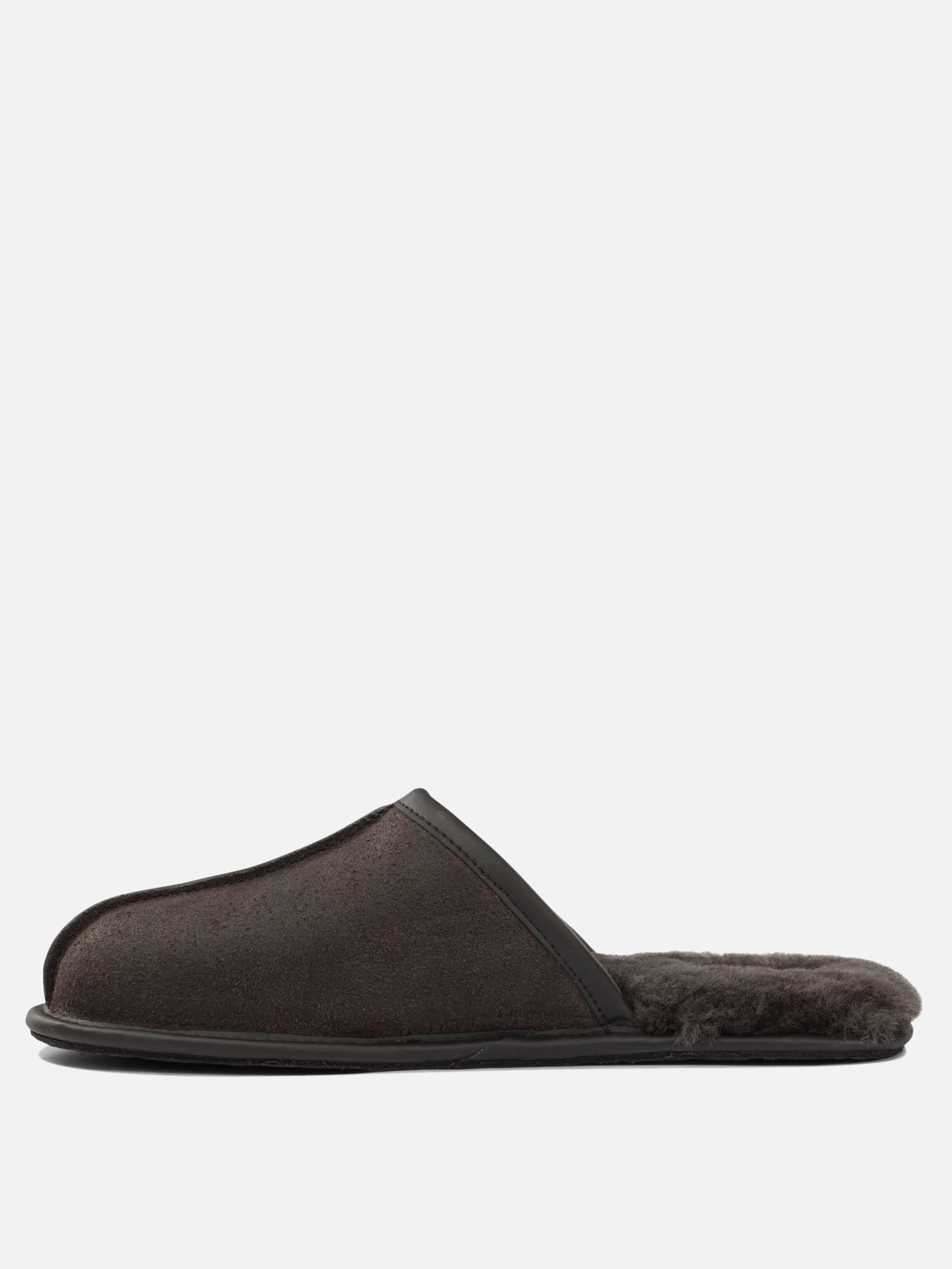 Slippers 100% leather - 100% rubber  Brown - Ugg Men | PDP | VIETTI Online Store | Zoom-Modal_3
