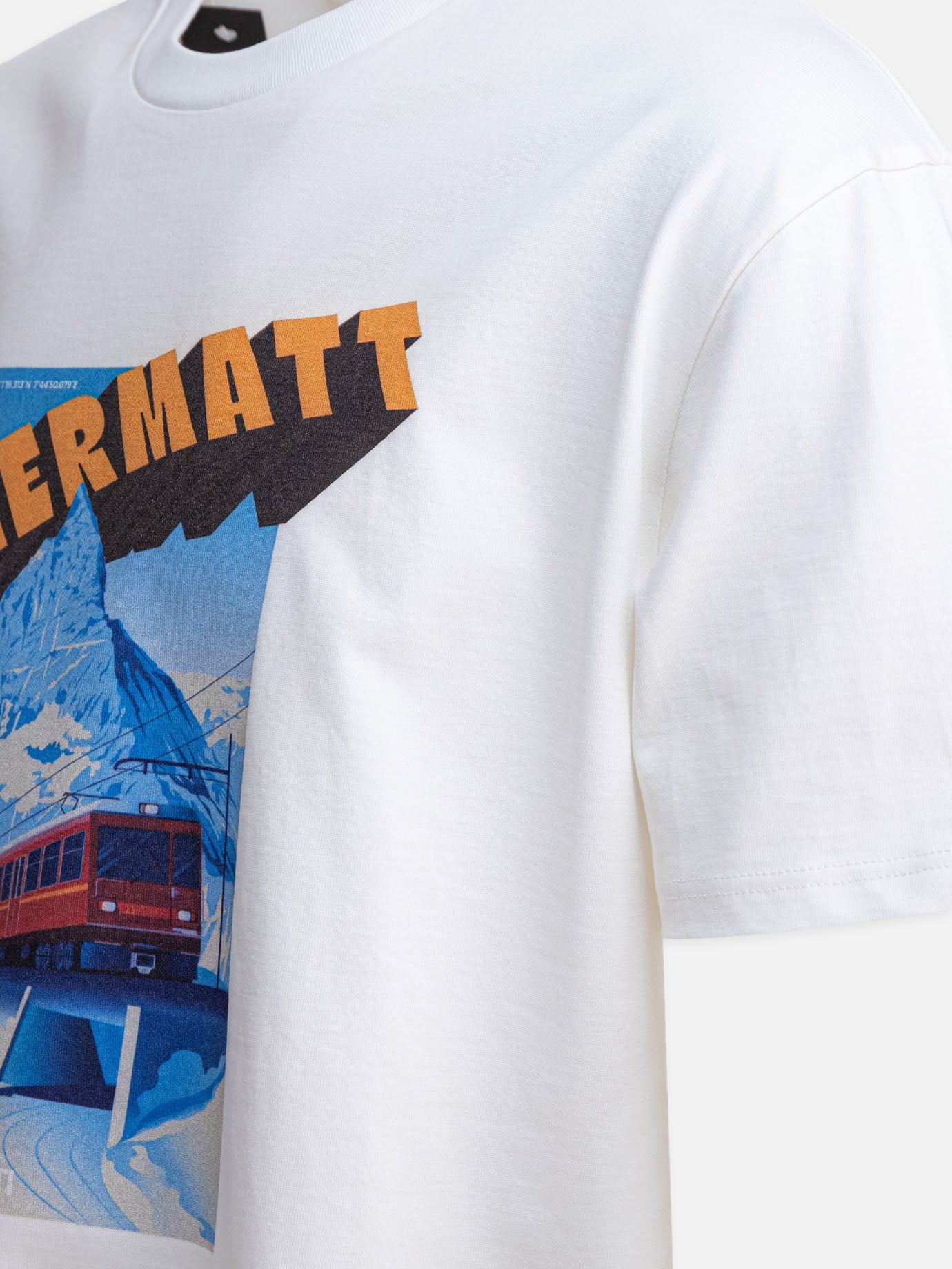 VIETTI Merchandise T-shirt girocollo &quot;Zermatt&quot; 20226185_S White thumbnail_4