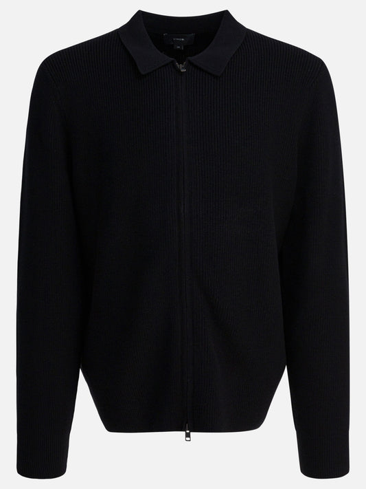 Cardigan Solid colour  Nero - Vince Uomo | PLP | VIETTI Online Store 
