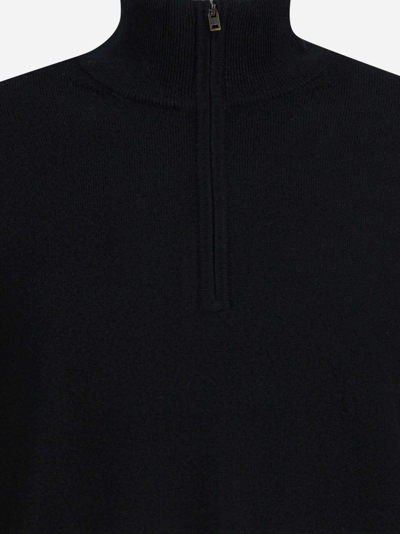 Half zip sweaters Solid colour  Black - Vince Men | PDP | VIETTI Online Store | Zoom-Modal_3
