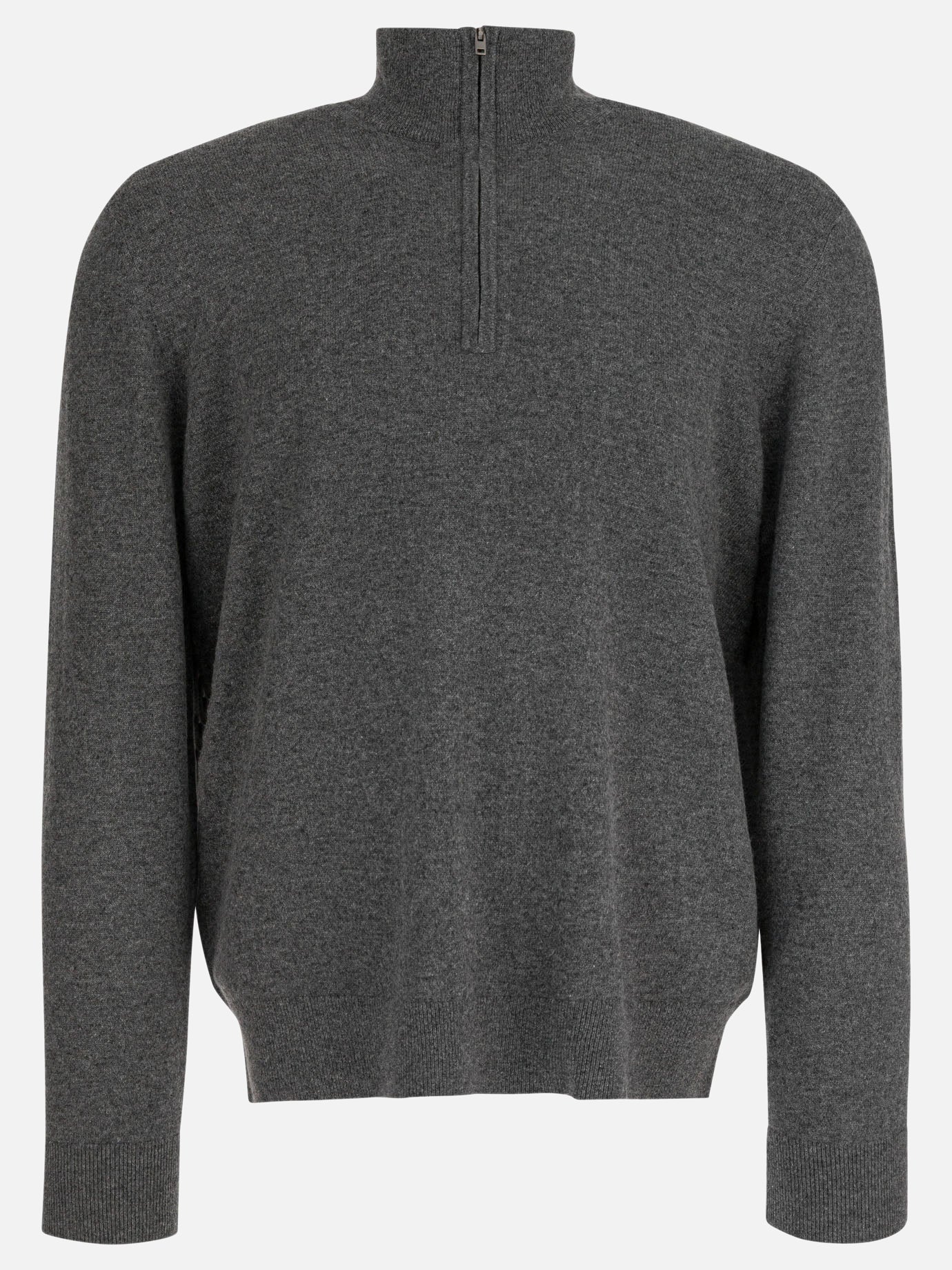 Half zip sweaters Solid colour  Grey - Vince Men | PDP | VIETTI Online Store | thumbnail
