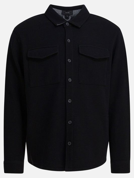 Giacche overshirt Solid colour  Blu - Vince Uomo | PLP | VIETTI Online Store 
