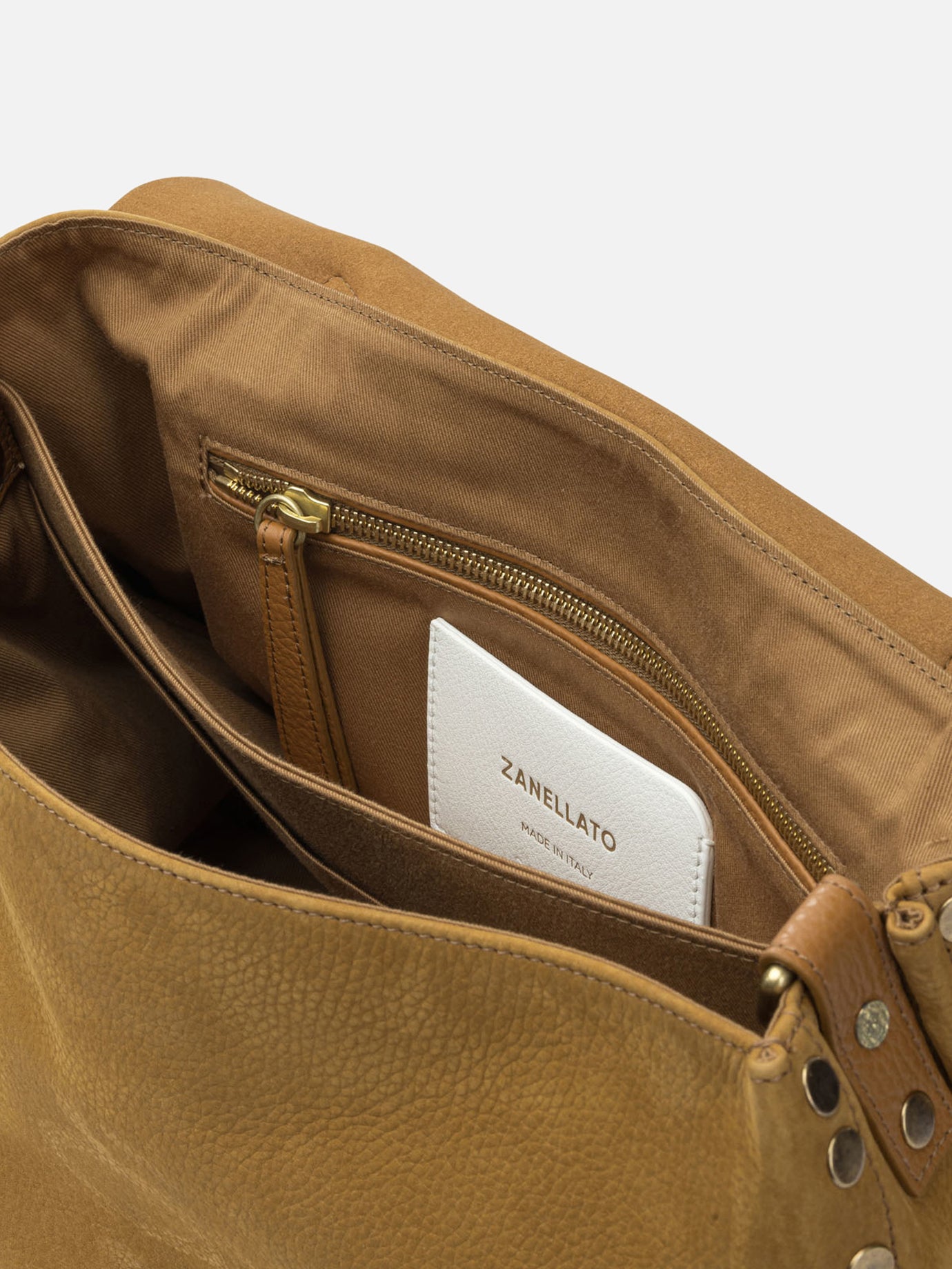 Small bags 100% calfskin  Brown - Zanellato Women | PDP | VIETTI Online Store | Zoom-Modal_5
