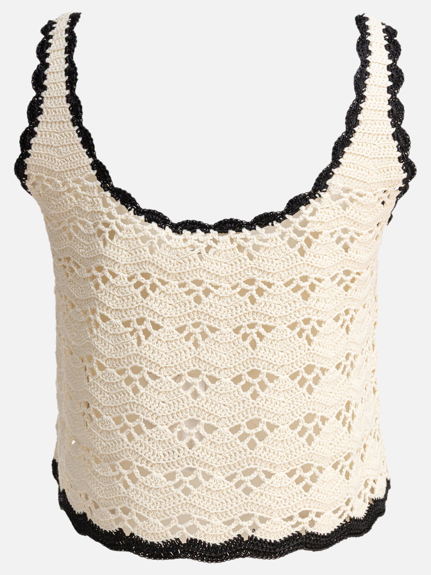 Tank tops Textured knit  Beige - Zimmermann Women | PDP | VIETTI Online Store | thumbnail_2
