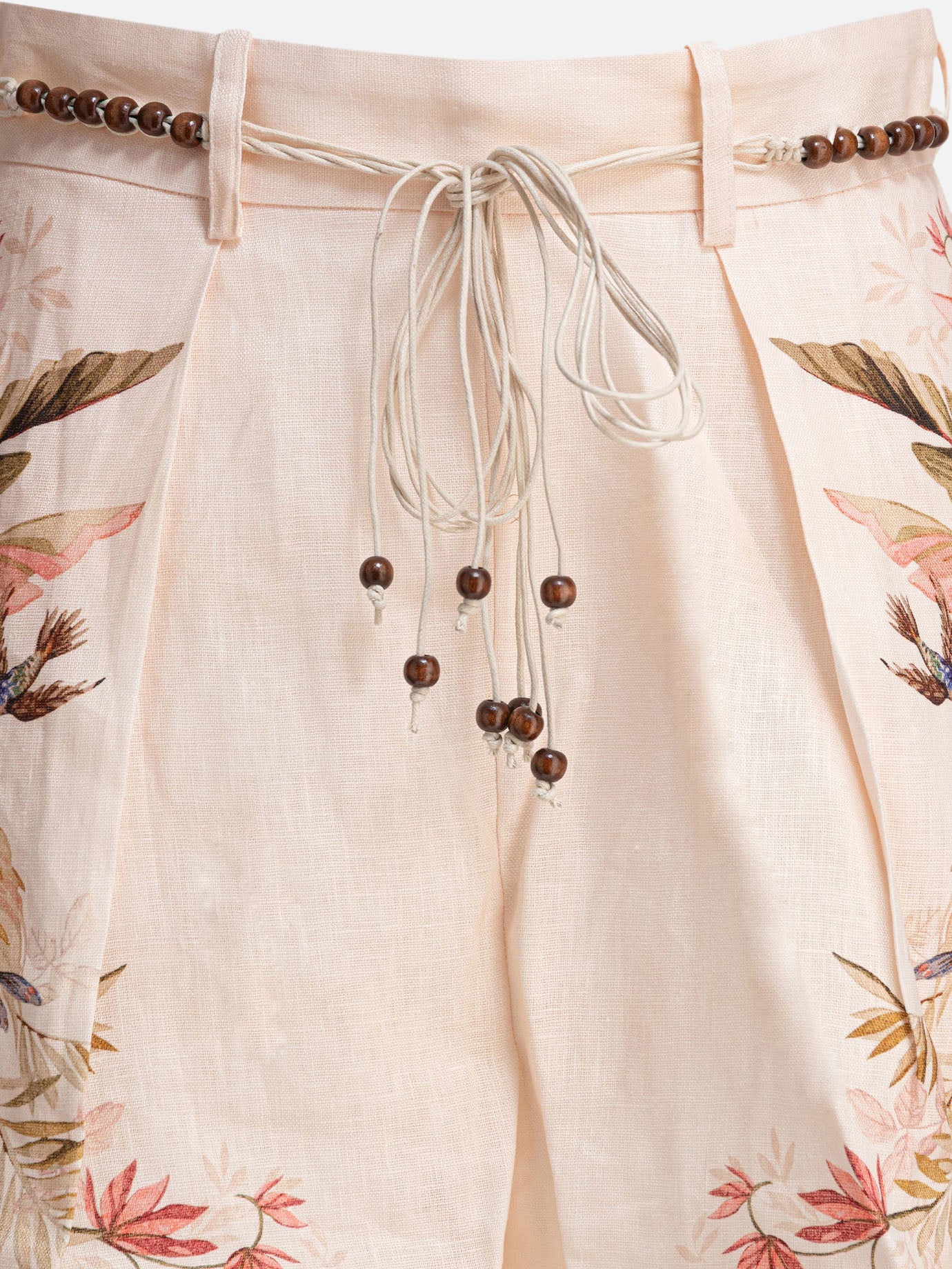 Drawstring shorts Floral  Pink - Zimmermann Women | PDP | VIETTI Online Store | Zoom-Modal_4
