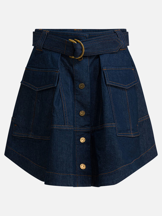 Minigonne Denim  Blu - Zimmermann Donna | VIETTI Online Store 
