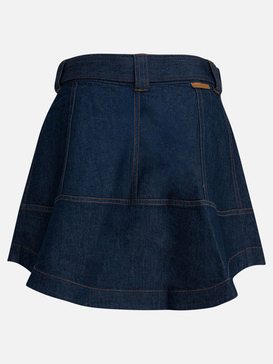 Minigonne Denim  Blu - Zimmermann Donna | VIETTI Online Store | 2

