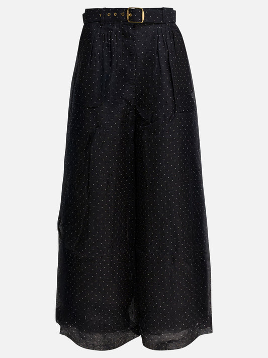 Leisure trousers Polka dots  Black - Zimmermann Women | PLP | VIETTI Online Store 
